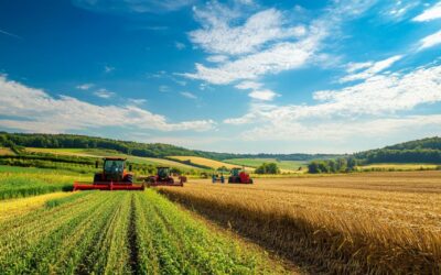 Comment les agriculteurs acquièrent-ils du matériel agricole, dans la Loire, la Drôme ou la Bretagne lors des grands rendez-vous professionnels ?
